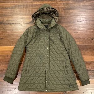 Volcom Olive Quilted Jacket
